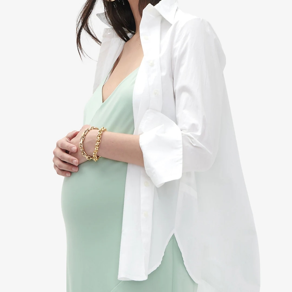 Hatch Willow slip dress in aqua medium